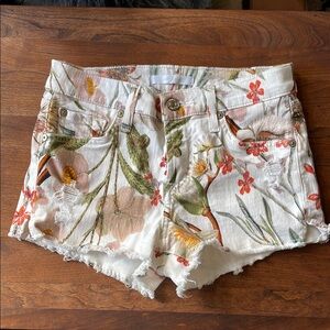 Floral Print Women's Shorts